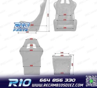 KIT ASIENTO BAQUET UNIVERSAL NEGRO ALCANTARA ESTILO EVO