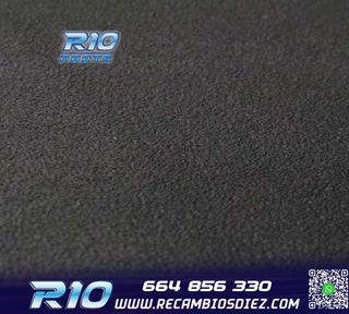 KIT ASIENTO BAQUET UNIVERSAL NEGRO ALCANTARA ESTILO EVO