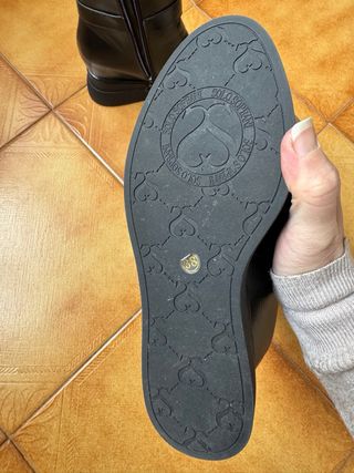 Stivaletti Solo Soprani Zeppa Vera Pelle 38