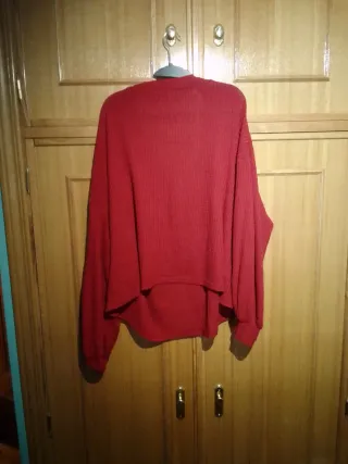 Jersey fino Shein Talla 2XL Rojo