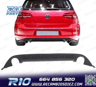 DIFUSOR VOLKSWAGEN GOLF 7 12-17 LOOK GTI