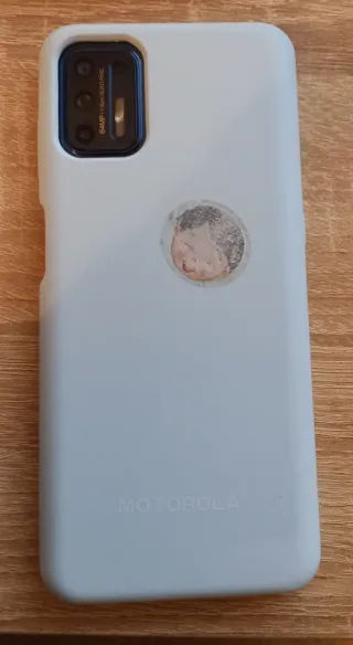 Motorola Moto g(9) plus con desgaste