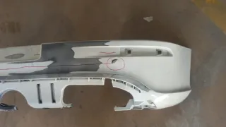 Añadido Paragolpes trasero Golf 5 R32