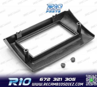 MARCO NEGRO PARA RADIO 2-DIN PARA FIAT STILO