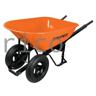 Carretilla 120 Litros  Metálica - 2 Ruedas - Truper