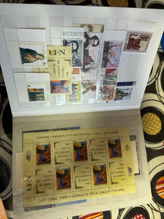 2 Album Raccolta Francobolli Stato Vaticano
