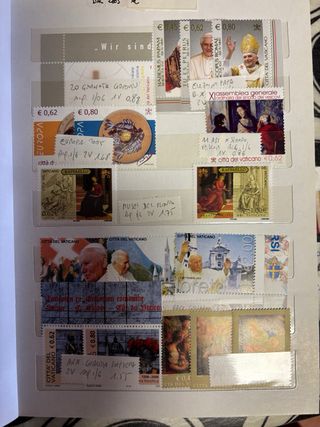 2 Album Raccolta Francobolli Stato Vaticano