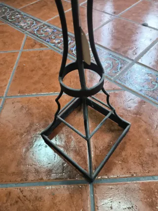 Candelero Antiguo Forja