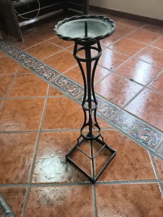 Candelero Antiguo Forja