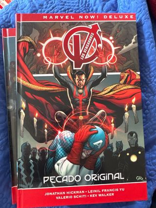 Marvel now! deluxe los vengadores de j. hickman...
