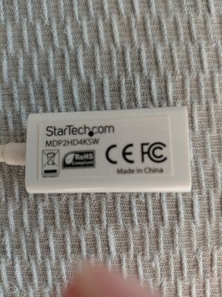 Adaptador Mini DisplayPort a HDMI (MDP2HD4KSW)