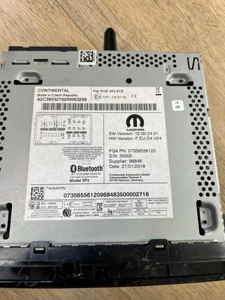 Radio Fiat 500 Uconnect 5” Abarth