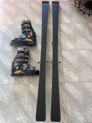 Set sci Salomon Aeromax S 165 e scarponi
