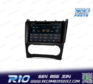 RADIO GPS ANDROID 13 PARA MERCEDES CLASE C W203 CLK W209 G W