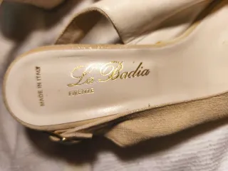 Sandalias La Badia Firenze Beige/Amarillo T.39