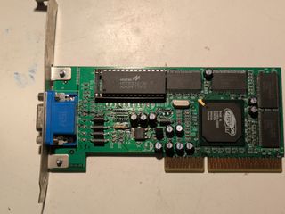 Scheda video ATI Rage XL AGP Video 8MB. Ram