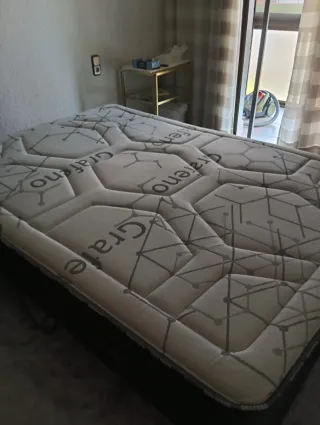Cama articulada matrimonio 135cm con mando