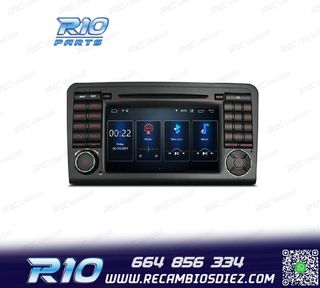RADIO GPS ANDROID 12 MERCEDES ML W164 GL X164 05-12