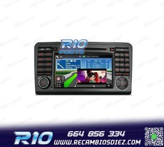 RADIO GPS ANDROID 12 MERCEDES ML W164 GL X164 05-12