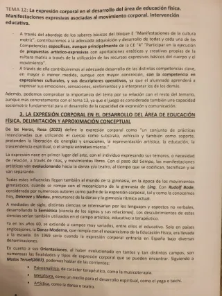 Temario Oposición Educación Física Euskadi