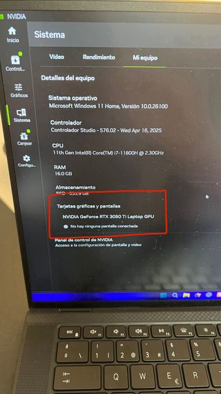 Dell XPS 15 RTX 3050 Ti