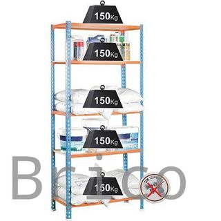 Estantería Metálica 1800x900x500 mm - 750 Kg