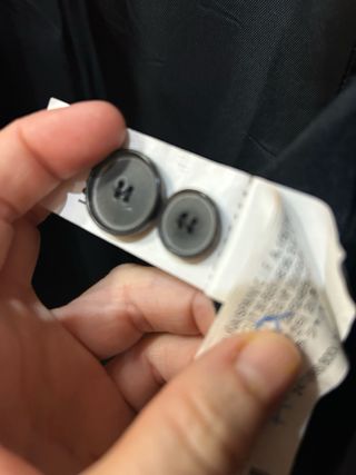 Americana Zara Mujer Negra Talla XS