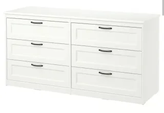 Cómoda Ikea Songesand 6 cajones