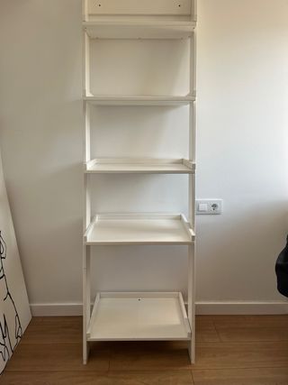 Estantería Ikea Hoghem 5 baldas blanca.