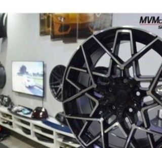 Juego de 4 Llantas 18 M88 Black BM079