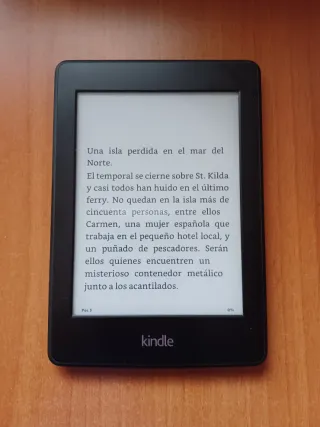 E-reader Kindle Paperwhite 6ª Gen + Cargador