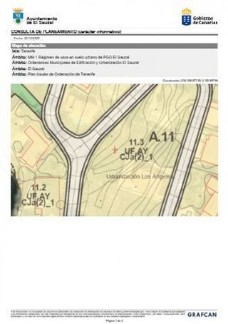 Terreno en venta en Sauzal (El)