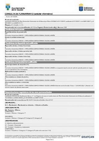 Terreno en venta en Sauzal (El)