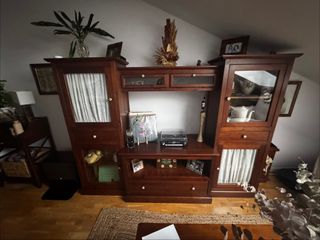 Mueble de salón de teca