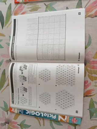 Lote 3 Revistas PictoLogic Juegos Lógicos