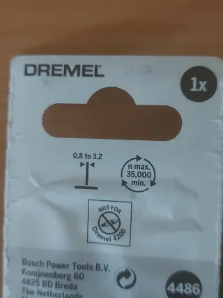 Portabrocas Cierre Rápido Dremel 4486