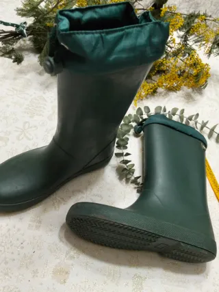 2 Pares de Botas de agua niños Igor verdes