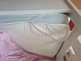 Cama infantil blanca IKEA