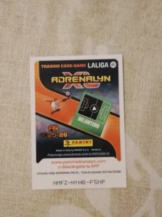 Carta Adrenalyn XL LaLiga 2025-26 Oro