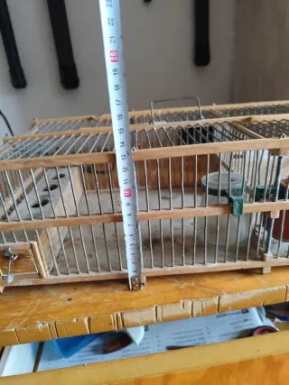 Jaula Silvestrismo Madera Beige Marrón