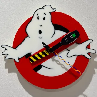 RELOJ DE PARED CAZAFANTASMAS