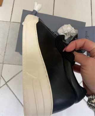 Sneakers Hogan nere uomo