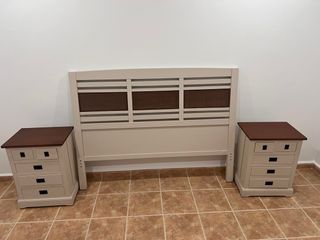 Cabecero y Mesitas de Noche