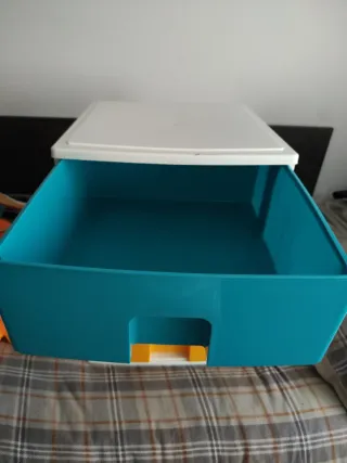 Cajonera de plástico apilable 3 cajones