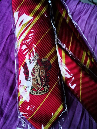 Corbata Gryffindor Harry Potter Roja y Dorada