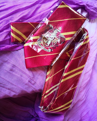 Corbata Gryffindor Harry Potter Roja y Dorada