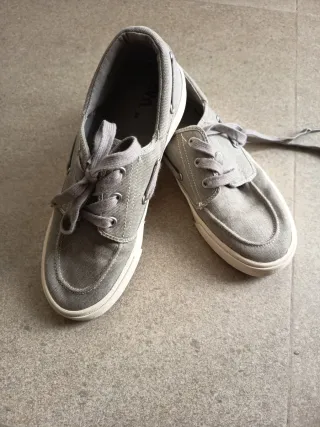 Zapatos náuticos Lona niño zara Talla 38