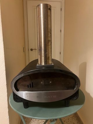 Horno de pellet para pizza exterior marca CREATE