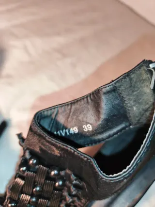 Tacones negros elegantes T.39 fiesta