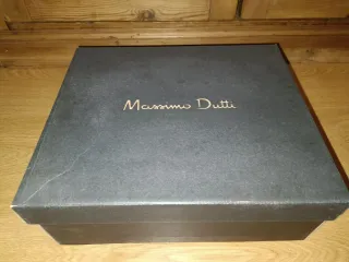 Botas Massimo Dutti Piel Hombre Negras